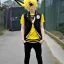 Placeholder: Anime pokemon dressed as BVB fan