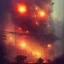 Placeholder: vietnam war. war report. napalm in jungle. bokeh. lens flare. warm lights. high detailed. beksinski