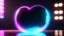 Placeholder: Photoreal magnificent neon vibes heart shaped dream bubble, as seen through glass, photorealistic, bokeh masterpiece smooth shading, ultra detailed, high resolution, cinematic, unreal 6, subtle shadows, octane render, 8k, cinema 4d, HDR, dust effect, vivid colors
