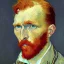 Placeholder: selfportrait painted by van gogh