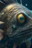 Placeholder: half fish half alien ,cinematic, realistic, intricate details, photorealistic, octane render, 8k, artstation