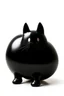 Placeholder: balloon shaped like the butt of a black cat