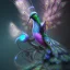 Placeholder: peacock, humming bird, fantasy art, Unreal Engine 5, lens macro,sharp focus, realistic, hyper detailed, studio lighting, neon light ambient