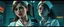 Placeholder: cyberpunk fallout 4, airbrush and pen outline, A cinematic, high-end advertisement image for a fictional service called “Spice Girl Nurse Surprise Party™”. Split-screen composition with two contrasting emotional states.