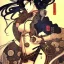 Placeholder: beautiful steampunk huge girl, hyper detailed, hyperdetailed, intricately detailed, illustration by <Katsushika Hokusai> <Yoji Shinkawa>,