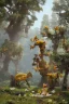 Placeholder: lego tree forest animals children