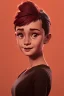 Placeholder: Portrait of a Baby audrey hepburn, rusty, blender 3d , textured, beautiful perfect baby face, soft factions, highly detailed By Disney