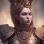 Placeholder: portrait of a warrior with godddes beautiful girl themed armour, extremely detailed, dslr, macro lens, perfect position,hyperphotorealistic, unreal engine, octane render