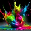 Placeholder: a colorful splash of body shape paint, amazing splashscreen artwork, photoshop water art, liquid painting, swirling paint colors, ink splash, physics splashes of colors, colorful swirls of paint, paint splashes, swirling paint, painting of splashing water, splashes of liquid, cgsociety saturated colors, trend on behance 3d art, HDR, UHD, 64K, highly detailed, (digital art:1.3), intricate, (highly detailed:1.3), digital painting, artstation, concept art, illustration, (sharp focus, Unreal Engin