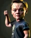 Placeholder: Leonardo di caprio toddler, full body, shoe, car, dramatic lighting, hyper realistic