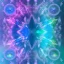 Placeholder: cristal angelic crystalline, blue,pink , cosmic, opalescent, gemstones, crystals, other worldly,water,bright, ice background, snow lake blue