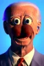 Placeholder: Waist up muppet Portrait, joe Biden as muppet doll, Blue suit retro style, photo studio, blue background, unreal engine 5, concept art, art station, god lights, ray tracing, RTX, lumen lighting, ultra detail, volumetric lighting, 3d.