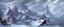 Placeholder: epic mountains in snow forest by Andrea del sarto