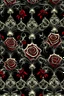 Placeholder: Gothic rose pattern