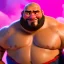 Placeholder: Fat Ganesha, beard, scars, strong man, beanie