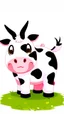 Placeholder: Milky moo the cute round cow