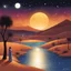Placeholder: [colour illustration by Yazan Halwani] In the heart of the night, a melody flows, Maryam sings softly, where the river glows. Ali's ballads rise like the sun's golden hue, Romance in his words, timeless and true. Omer's rhythms dance through the warm desert breeze, Stories of culture, carried with ease. Together they weave a rich, vibrant song, In the language of souls where we all belong.