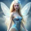 Placeholder: tres belle fairy souriante avec de magnifiques ailes et des cheveux longs blonds,yeux bleus