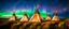 Placeholder: Prairie landscape, Aurora Boutique, 3 teepees, historically authentic