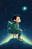Placeholder: At home, Salem was always talking to his parents and his sister, Samar, about his dreams in space. His family was supportive and encouraging of his aspirations, as his mother said: "O Salem, if you dream of flying to the stars, I am sure that you will achieve it one day with your diligence and determination."