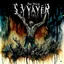 Placeholder: Title "SLAYER" heavy metal cover art, watercolor and ink illustrated, depiction of lyrics (Dance with the dead in my dreams Listen to their hallowed screams), by Arturo Souto, unsettling, surreal, sinister, profound, dramatic, macabre