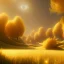 Placeholder: beautiful golden landscape very etheric and cosmic, delicate colors, ultra sharp focus, 8k, unreal engine 5, extremely sharp detail, light effect, soft light atmosphere, smooth, full of details, face in front, complete vision of face and hair and of the body