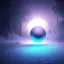 Placeholder: fantasy concept art, dynamic lighting, Intricately detailed, Splash screen art, deep color, Unreal Engine, volumetric lighting, white ice snowglobe, white ice orb, raindrops,