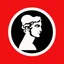 Placeholder: greek statue portrait logo bauhaus