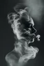 Placeholder: smoke in a shape of a person