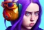 Placeholder: Billie Eilish, photorealistic, 8k