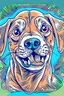 Placeholder: illustration dog intetrnet meme face