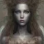 Placeholder: Portrait of beautiful girl, plant, metal, feathers, Dryad, fae, sidhe, ominous, nature, plants, wildflower, facepaint, dnd character portrait, intricate, oil on canvas, masterpiece, expert, insanely detailed, 4k resolution, retroanime style, cute big circular reflective eyes, cinematic smooth, intricate detail , soft smooth lighting, soft pastel colors, painted Renaissance style,bokeh, 800mm lens