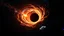 Placeholder: Intense worm Hole explosion in deep space. Wormhole apocalypse wipes out Universe. Worm-hole collision explodes in outer space. Epic galaxy with growing black hole. Cinematic interstellar