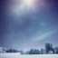 Placeholder: winter landscape, crystal, stars