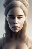 Placeholder: emilia clarke, head and shoulders portrait, head and shoulders portrait, 8k resolution concept art portrait by Greg Rutkowski,