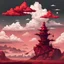 Placeholder: red cloud 2d plateforme