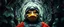 Placeholder: hyper sonic space warp through jungle tunnel crash pilot ,weird experiment gone wrong perspective close up portrait of dj shrimp beaver spider smug duck pilot looking down on cam, with background in the style of escher and giger, a chill contrapunctus fugue in the style of fsol, beethoven, goa trance breaks, dancefloor drum and bass,
