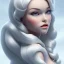 Placeholder: Snow white, beautiful, soft, straight blonde hair