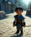 Placeholder: little boy samurai. shadows, Brent Weeks, Night Angel, cobblestone street alley, highly detailed, hyper-detailed, beautifully color-coded, insane details, intricate details, beautifully color graded, Cinematic, Color Grading, Editorial Photography, Depth of Field, DOF, Tilt Blur, White Balance, 32k, Super-Resolution, Megapixel, ProPhoto RGB, VR, Halfrear Lighting, Backlight, non photorealistic rendering