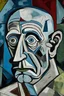 Placeholder: Retrato de carancho como Pablo Picasso