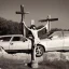 Placeholder: Car crucifixion