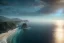 Placeholder: Extreme long shot, Birds Eye view, ocean landscape, smooth, god rays, unreal engine 5, ray tracing, RTX, lumen lighting, ultra detail, volumetric lighting