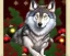 Placeholder: Christmas Wolf Cat