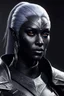 Placeholder: dnd character art of a drow warrior. high resolution cgi, 4k, ears, dark-charcoal-gray skin, unreal engine 6, high detail, cinematic.