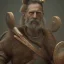 Placeholder: old viking fighting against a zombie, steam punk, realistic, made in octane, cinematic, ultra-realistic, extremely detailed octane rendering, 8K, VRAY Super Real ar 2:3, dof photorealistic futuristic 50mm lens hard lighting dark gray tintype photograph, realistic lighting, sepia color