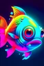 Placeholder: Cartoon character pfp fish neon vibrar