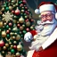 Placeholder:  octane render, 8k, high detail, Santa , portrait, jolly, metallic