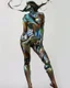 Placeholder: Female art full Body Paint in style of Salvador Dali Modifiers: SALVADOR DALI Surréalisme Yossi Kotler jean bapiste monge @MojoArt Endre Pevanoc