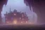 Placeholder: A mansion in an underground cavern city