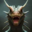 Placeholder: red dragon, dragon portrait, portrair, dragon head, dragon face, big eyes, fangs, dragon with horns, 8k resolution, high-quality, fine-detail, fantasy, incredibly detailed, ultra high resolution, 8k, complex 3d render, cinema 4d